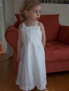 Stenzo 01/2005 Kleid weiss Modell 25